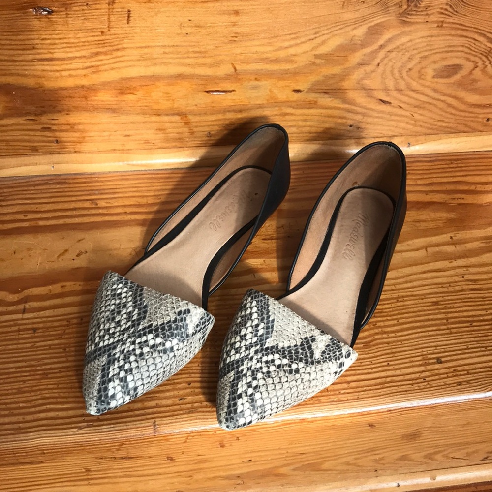 Madewell D’orsay Lydia Flats size 6.5